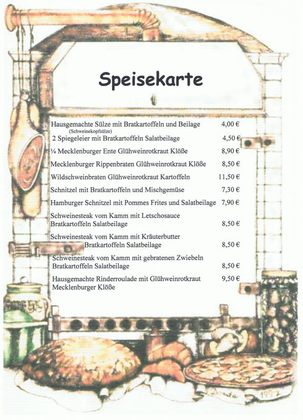 speisekarte